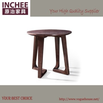 solid wood side table