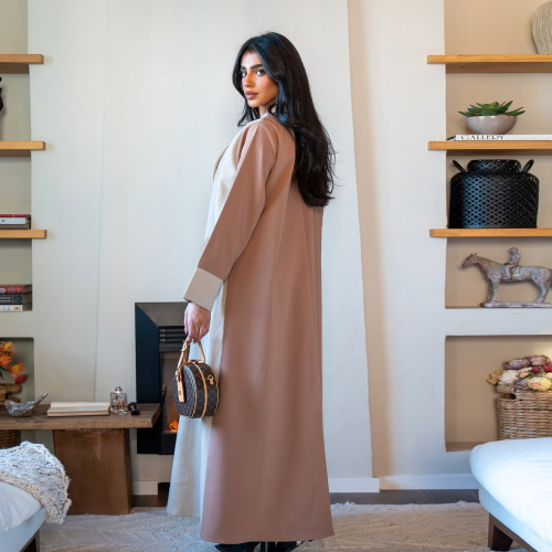 ژاکت کش باف پشمی کیمونو Abaya برای زنان