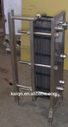 Sanitary heat exchanger cleaning equipment