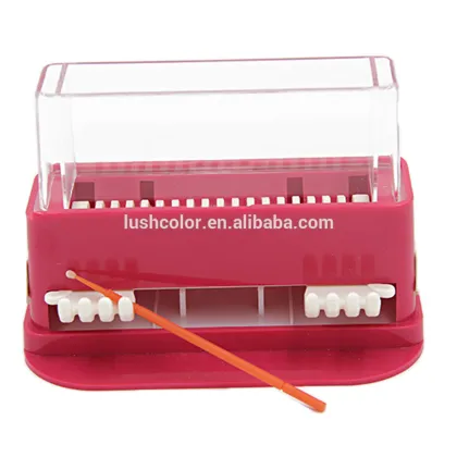 Professional Tattoo Accessories Microbrush Dispenser Clean Cotton Swab Dispenser