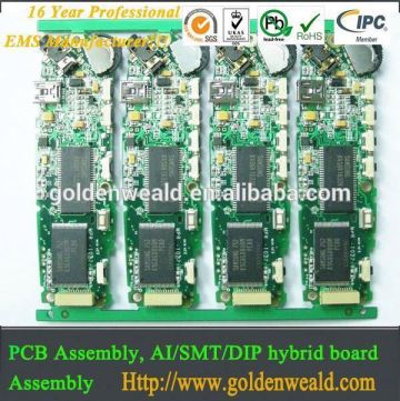 Through hole PCBA assembly PCBA Assembly pcb & pcba assembly