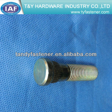 round head oval neck bolt M10 Class 10.9 ,Zinc Yellow