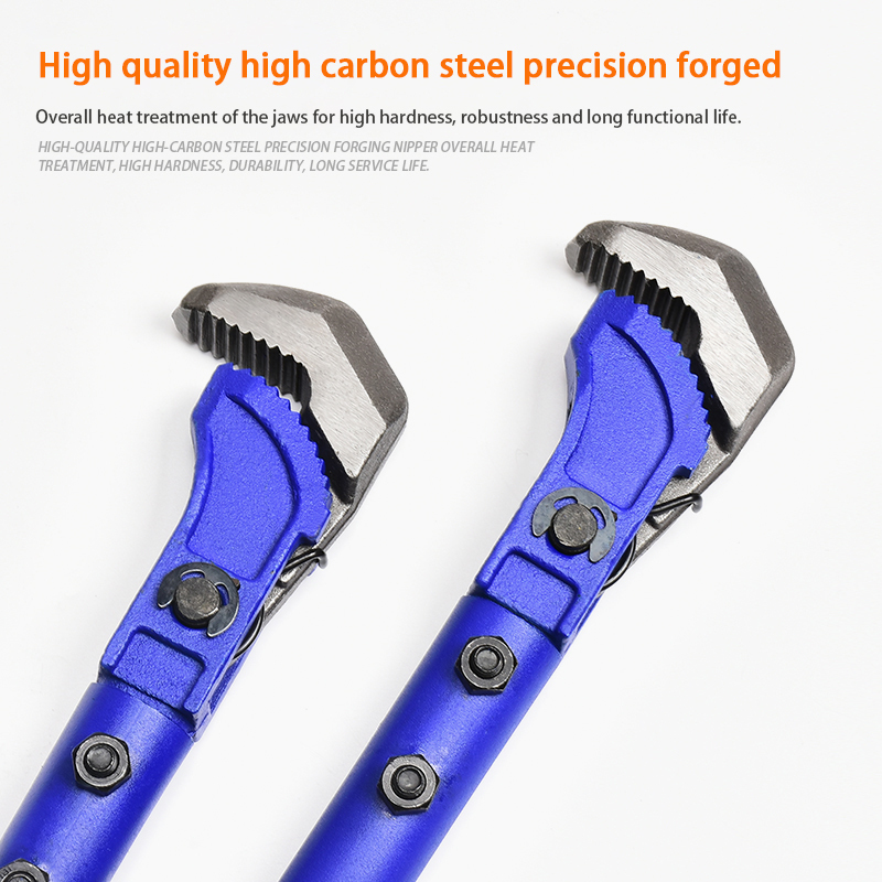 18" Water Pump Pliers Rebar Clamping Spanners Plumbing Wrench Multifunctional Clamp Hand Tools