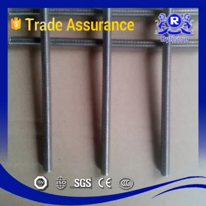 All Full Threaded Rods Electro Galvanized Hot Dip Galvanized Threaded Rods Stainless Steel Threaded Rods