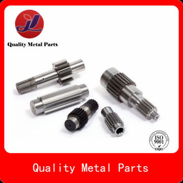 high quality alloy steel geared wheels axles shafts