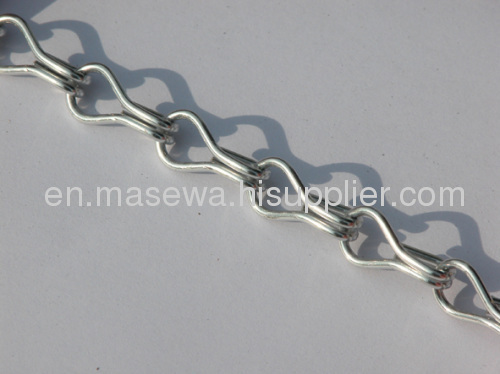 Chain Link As Curtain 
