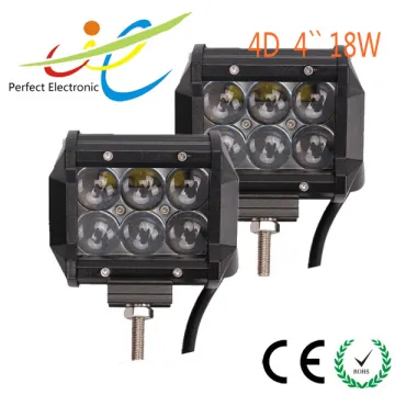 Perfect Wholesale Factory Manufacture 4inch 4D 18W Led Driving Work Lamp Light