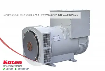 Koten Power Brushless Ac Alternator KA444 Series With Power From 250kva to 380kva. Stamford Alternator