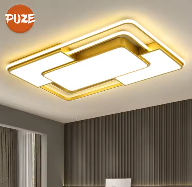 Nordic Stylish Square Frame Surface Mounted Ceiling Light