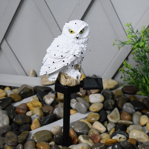 Outdoor Waterproof Energy Saving Wireless Owl Shape LED Solar Light