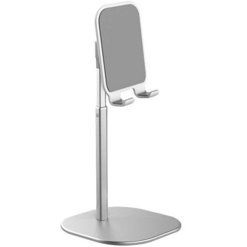 Silver Foldable Phone Holder Stand for Reading