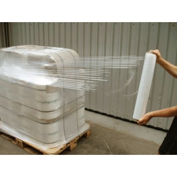 Industrial Hand Pallet Colored Plastic Stretch Film Packaging Wrap