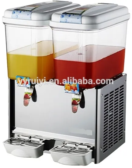 2 tank fruit juice dispenser