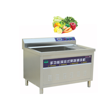 Máquina de procesamiento de vegetales y frutas de 150 kg/h con lavado de burbujas