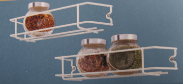 kitchen metal spice rack