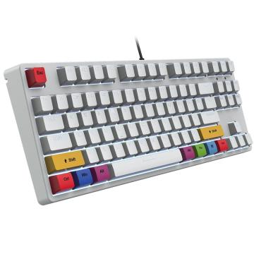 87 teclado Teclado de juego mecánico con cable