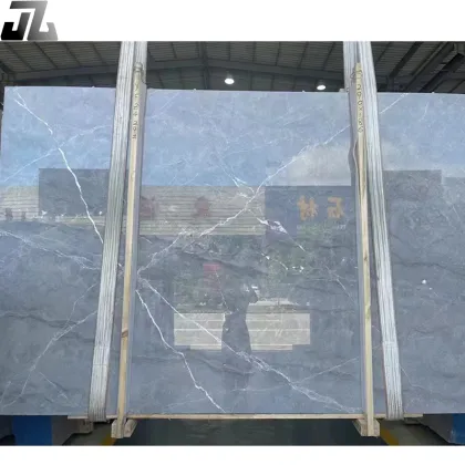 Hermes Grey Marble Slabs for Bathroom and Flooring