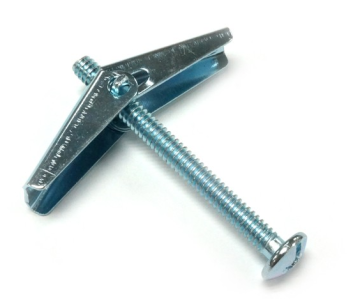 Surface Treatment Anchor M5x90mm Spring Toggle and Gravity Metal Fasteners: Butterfly Toggle Anchors