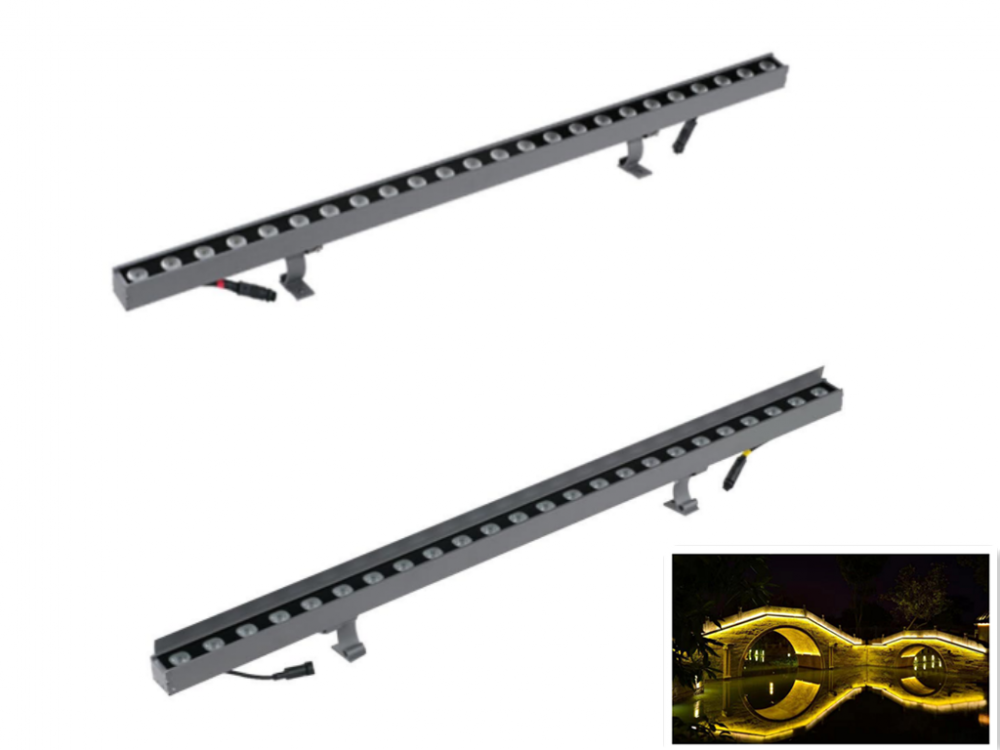 Low light decay high power LED wall washer