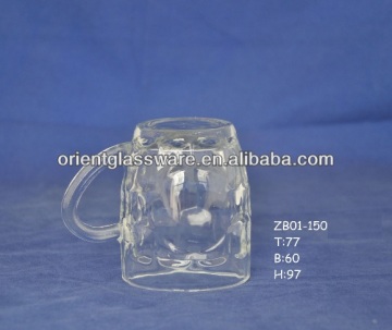 Shanghai Promotional Gift Tableware Advanced Glass Coffee Mug