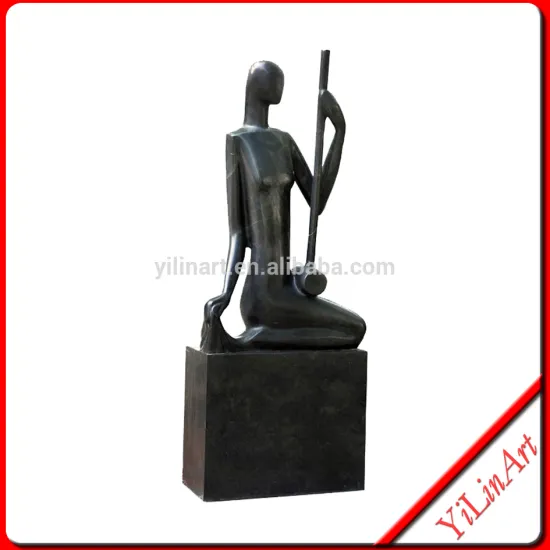 Hot Sale Black Modern Abstract Stone Sculpture