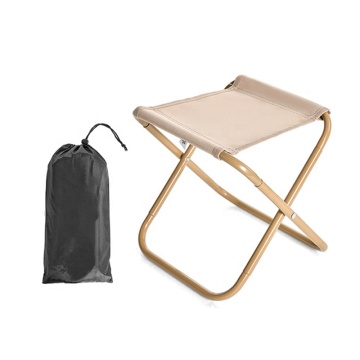 Compact Foldable Oxford Camp Stool for Travel, Hiking, and Camping