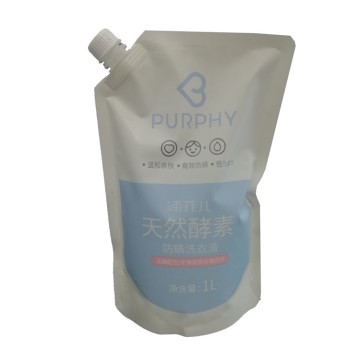 Standout Spout Pouch Liquid Packaging