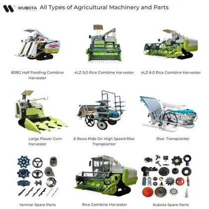 Rice and Wheat Harvester: Combine Harvester Machine