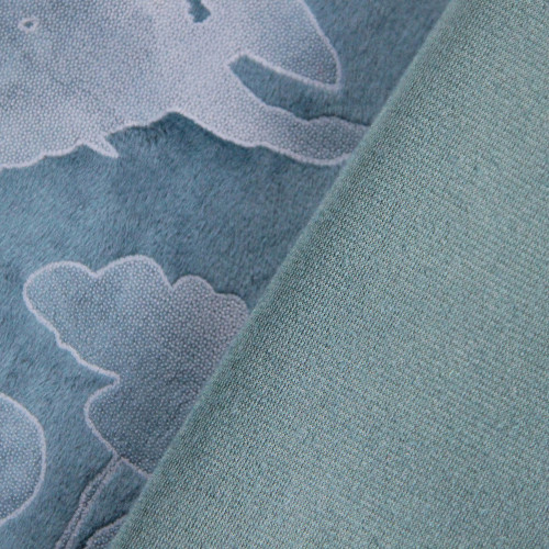 Foil Crush Velvet Fabric