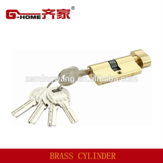 65mm single side brass cylinder locks