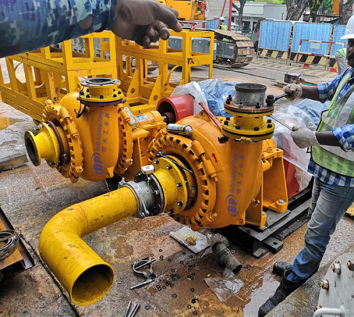 bombas de cascalho microtunneling