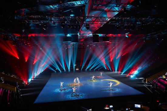 Papel de proyección holográfica 3D para espectáculo de eventos grandes