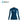 Seaskin Womens Flatlock 2mm Neoprene Surfing Wetsuit ด้านบน