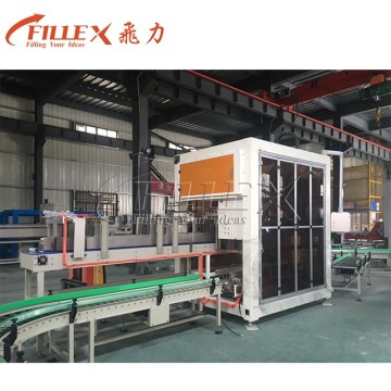 High Speed PET Bottle Packaging Line: Glue Sealing and Carton Packing Machine