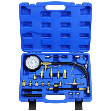  TU-114 Fuel Injector Pump Pressure Tester with Gauge Adapter for Schrader Test Port