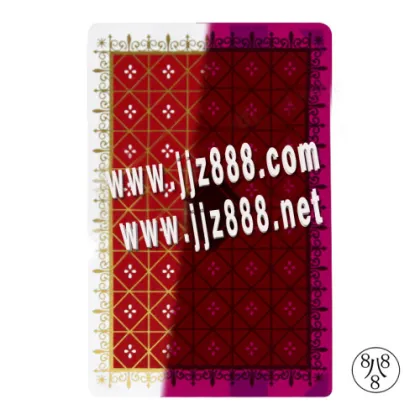 Nap Plastic Red Marked Cards 