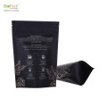 カスタム印刷された100％堆肥化可能なクラフト紙PLA素材コーヒーバッグ