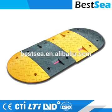 Speed breaker Europein style, custom rubber yellow speed bump