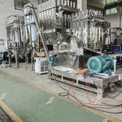 Commercial Pulse Dust Collecting Mill for Grains, Rice, Wheat, and Flour