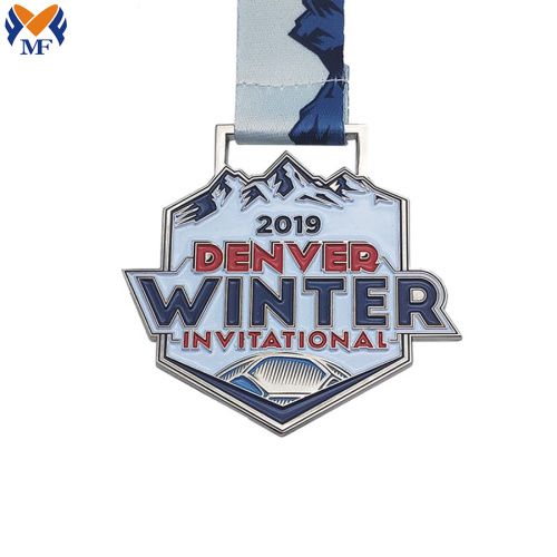 De flesta Silver Denver Invitational Medal Winter Winter