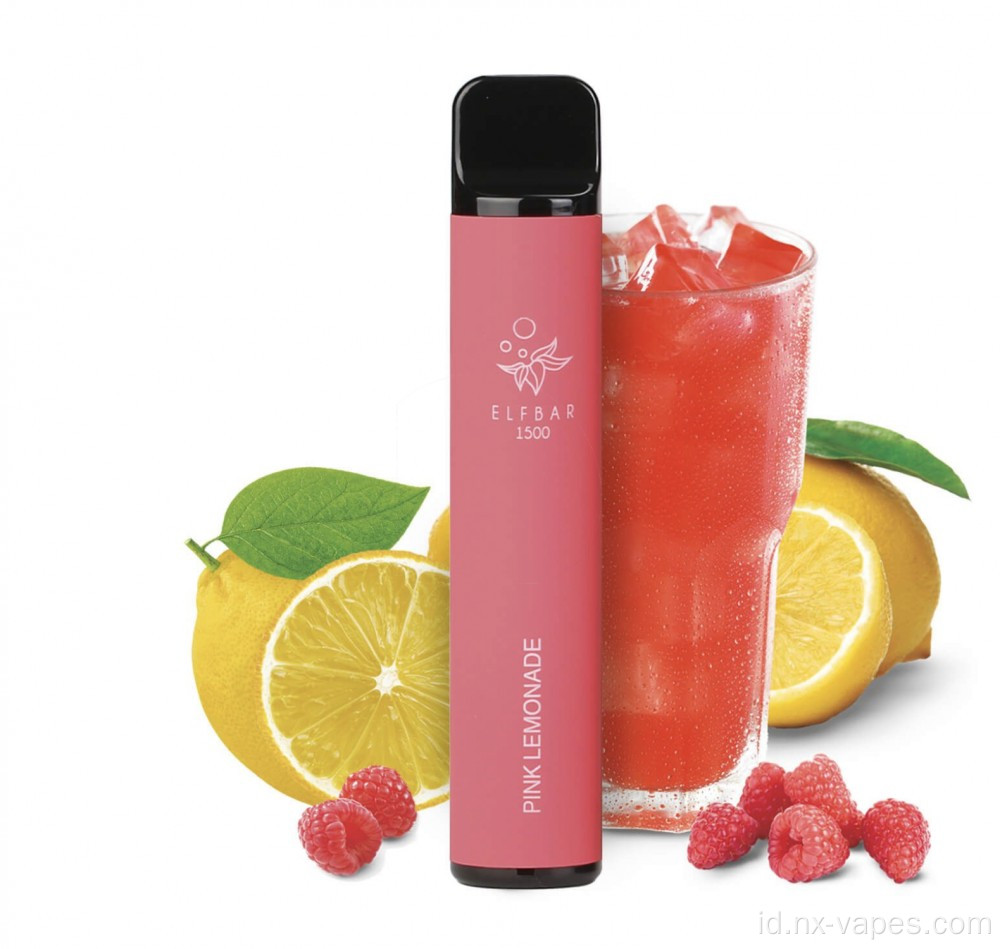 ELF BAR 1500 Puffs Rasa Vape sekali pakai