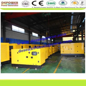china manufacturer 38KVA 30KW silent diesel generator set