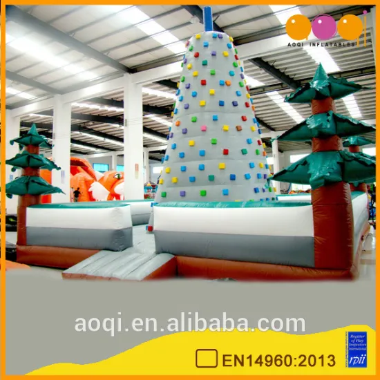 Inflatable rock climbing games climbing sports indoor playground equipment