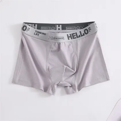 Men's Large Size Antibacterial Breathable Cotton Underwear Shorts