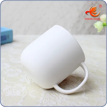 New Bone China Porcelain 330ml White Mug