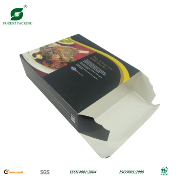 REVERSE TUCK TOP PAPERBOARD BOX