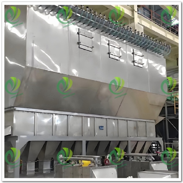 Horizontal Fluidizing Dryer for Efficient Drying