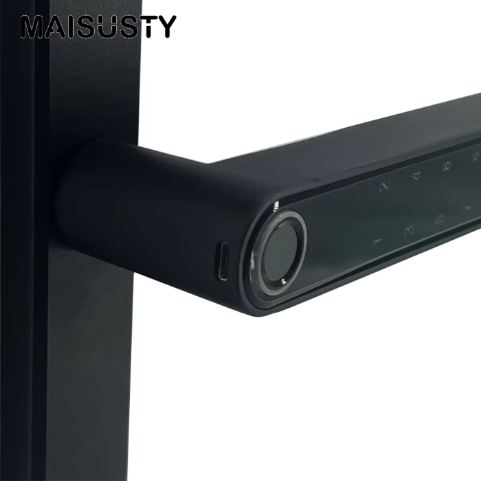 Ручка с отпечатками отпечатков алюминия с разбитым мостом