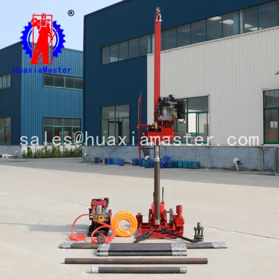 Light in weight and easy to transport / QZ-3 diesel engine sampling drilling rig