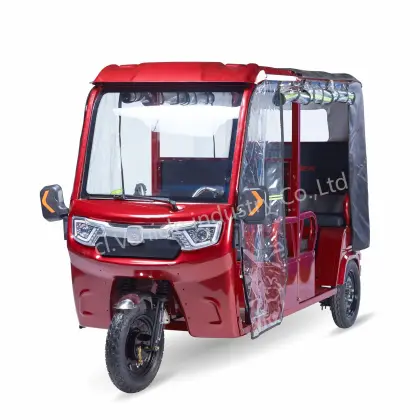 CHENLU Electric Tuk Tuk - 60V Closed Passenger Taxi